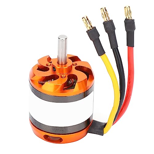 Motor der Metallbäder D3542 Betrieb des RC -Flugzeugbetriebs für Mehrere KV -Werte, Geeignet für RC Fettflügelflugzeuge (1250KV) von Alomejor