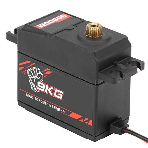 Precision Metal Gear Servo für 1: 8 1:10 RC -Auto, 9 Kg Digitales Servo mit 5 Armen, Ideal für Hobbyisten Precision Metal Gear Servo für 1: 8 1:10 RC -Auto, 9 Kg Digitales Servo mit 5 Armen, Ideal für Hobbyisten von Alomejor