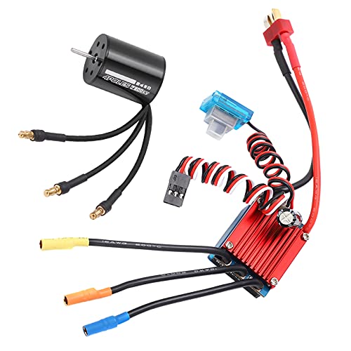 RC 2430 7200KV Motor ohne Bürsten + 25a Combo ESC, Mehrere Schutzfunktionen, für 1/16 1/18 RC, Langes Lebenskit -Use -Useful Life Kit RC 2430 7200KV Motor ohne Bürsten + 25a Combo ESC, Mehrere Schutzfunktionen, für 1/16 1/18 RC, Langes Lebenskit -Use -Useful Life Kit von Alomejor
