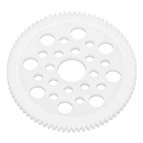 RC 80T RC -Geräteersatz durch Hochwiderstandauto für das SCX10 1/10 -Auto, Exquisite Herstellung für Rennliebhaber (WHITE) von Alomejor