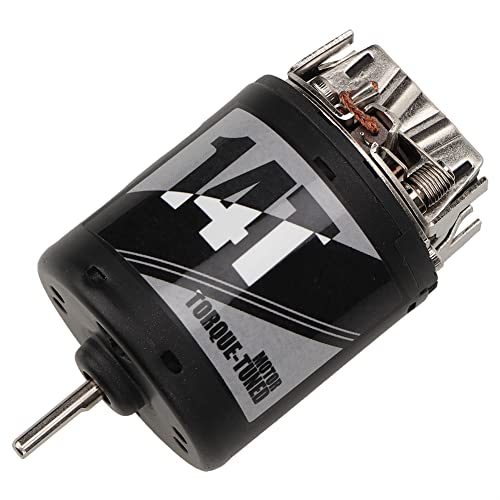 RC -Auto Gebürsteter Motor 540 Hochgeschwindigkeits -School Bürstenersatz für 1/10 Axiell Crawler Metall (TM54-14T) von Alomejor
