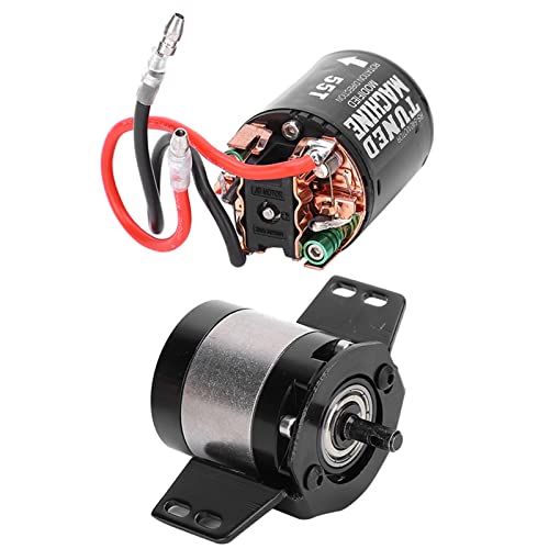 RC -Autogetriebe mit 540 Gebürstetem 55 -t Motor, Hochwertiger Metallkonstruktion für das SCX10 1/10 Fernbedienungsauto, Präzise Energieumwandlung für Maximale Leistung RC -Autogetriebe mit 540 Gebürstetem 55 -t Motor, Hochwertiger Metallkonstruktion für das SCX10 1/10 Fernbedienungsauto, Präzise Energieumwandlung für Maximale Leistung von Alomejor