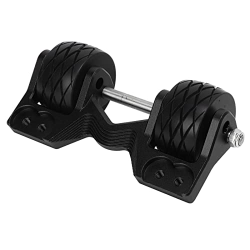 RC Car RC Aluminium Aluminium Legierung Wheelie Stange für Maxx 1/10 - Stall- und Hochleistungsradstange für Auto Amateure (BLACK) von Alomejor