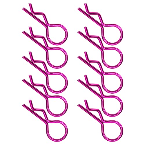 RC Car Rshape Metall Body Clip (PURPLE) von Alomejor