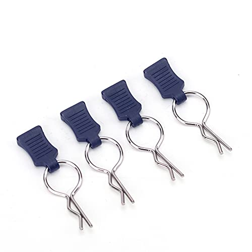 RC -Karosserie -Clip Pin Set Halteles Aluminium Legierungs Zubehör Teile Für 1/5 1/8 BlackBlueOrangeGreenred Für RC Autosbegeisterte (Dunkelblau) von Alomejor