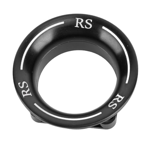 RC -Kühlventilatorabdeckung mit Luftkühlkanal für 540 550 3650 Motor, Lichtdesign, Aluminiumlegierungmaterial für 1/10 RC -Auto (BLACK) von Alomejor