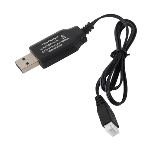 RC Metal Excavator USB Ladegerät Ersatz Hohe Qualität für RC -Fahrzeuge für, die älter Als 8 Jahre Alt Sind (1583-003) von Alomejor