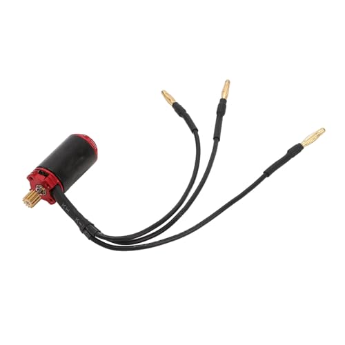 RC -bürstenloser Motorprofi Starker Ausgang Niedriger Rausch für Axiale SCX24 1/24 RC -Auto, Aluminiumlegierung/Kupfer (5000 kV) von Alomejor
