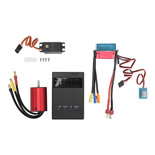 Stabiler Ausgangsstrom Bürstenloser Motor S35A ESC -Kit, Wasserdicht und Staubfeste Bürstenlose Motor ESC Servo -Programmierkarte Kombination, Geeignet für 1/14 1/16 RC Auto Geeignet Stabiler Ausgangsstrom Bürstenloser Motor S35A ESC -Kit, Wasserdicht und Staubfeste Bürstenlose Motor ESC Servo -Programmierkarte Kombination, Geeignet für 1/14 1/16 RC Auto Geeignet von Alomejor