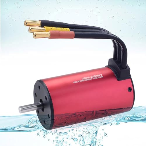 Ultradünnen Siliziumstahlblech Wasserdichtem Bürstenlosen Motor - Präzisionslager für RC -Auto Enthusiasten (3500KV) von Alomejor