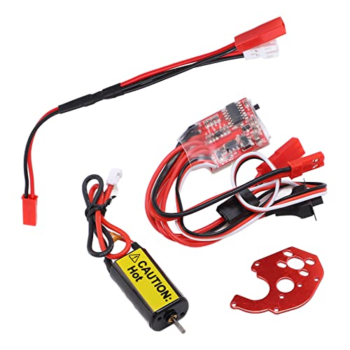 Upgrade 050 66T Gebürstetem Motor für Axiale SCX24 AXI90081 1/24 RC -Auto, Hervorragende Leistung für Hobbyisten von Alomejor
