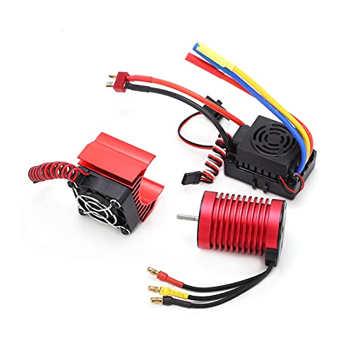 Wasserdichtes F540 3900KV Bürstenloser Motor Set mit Verbesserter Gasreaktion für 1/10 RC -Autospieler Wasserdichtes F540 3900KV Bürstenloser Motor Set mit Verbesserter Gasreaktion für 1/10 RC -Autospieler von Alomejor
