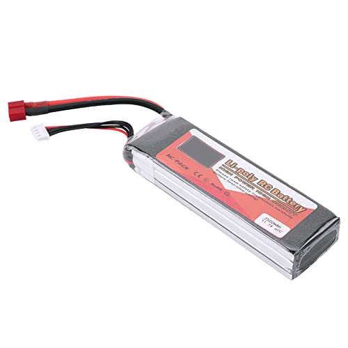 ZOP Power 3s 11.1V 4500mah 5500mah Langkreislebensdauer Lipo -Batterie für RC -Auto RC Flugzeug ohne Korrosives Gas (11.1V 3500mah 60c t Stecker) von Alomejor