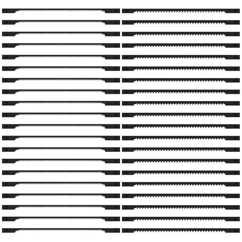 40 Stück Sägeblätter Dekupiersäge 3 Zoll Hohe Kohlenstoffstahl Stecknadel Sägen Klingen Sortiment Set 15 tpi 24 tpi Holzschnitten Sägen Ersatz für Holzplastikkupfer 40 Stück Sägeblätter Dekupiersäge 3 Zoll Hohe Kohlenstoffstahl Stecknadel Sägen Klingen Sortiment Set 15 tpi 24 tpi Holzschnitten Sägen Ersatz für Holzplastikkupfer von Alongen