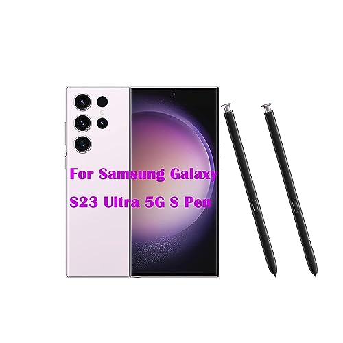 2 Stück Galaxy S23 Ultra S Pen Ersatz für Samsung Galaxy S23 Ultra alle Versionen Touch Pen Stylus Pen, SM-S918N, SM-S9180, SM-S918E, SM-S918E/DS 5G S Pen (lila) von Alovexiong