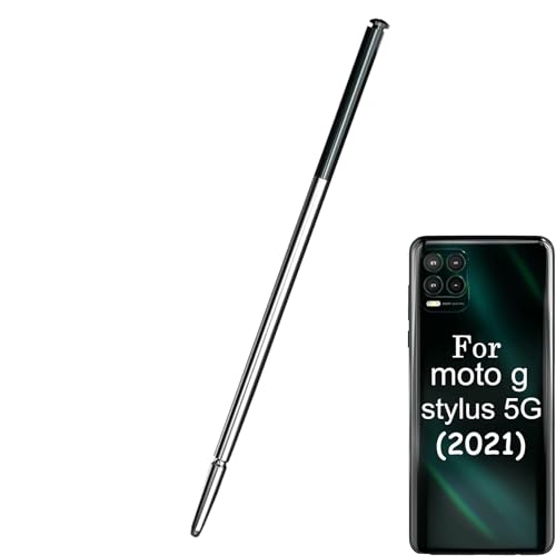 Schwarz Touch Pen G Stylus 5G Stift Ersatz für Motorola Moto G Stylus 5G, XT2131, XT2131DL, XT2131-1, XT2131-3, XT2131-4 Touch Pen + Typ-C-Adapter von Alovexiong