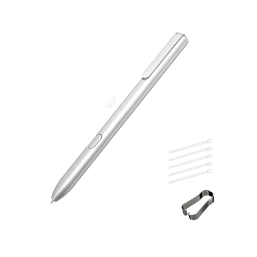 Tab S3 S-Stift für Samsung Galaxy Tab S3, Stylus Pen für Samsung Galaxy Tab S3 Pen SM-T820 T835 T825 S Pen Ersatz mit Stiftspitzen (Silber) von Alovexiong