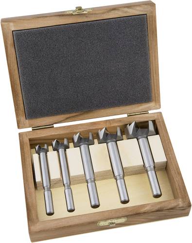Alpen 0023900005100 Forstnerbohrer-Set 15 mm, 20 mm, 25 mm, 30 mm, 35mm 1St. von Alpen