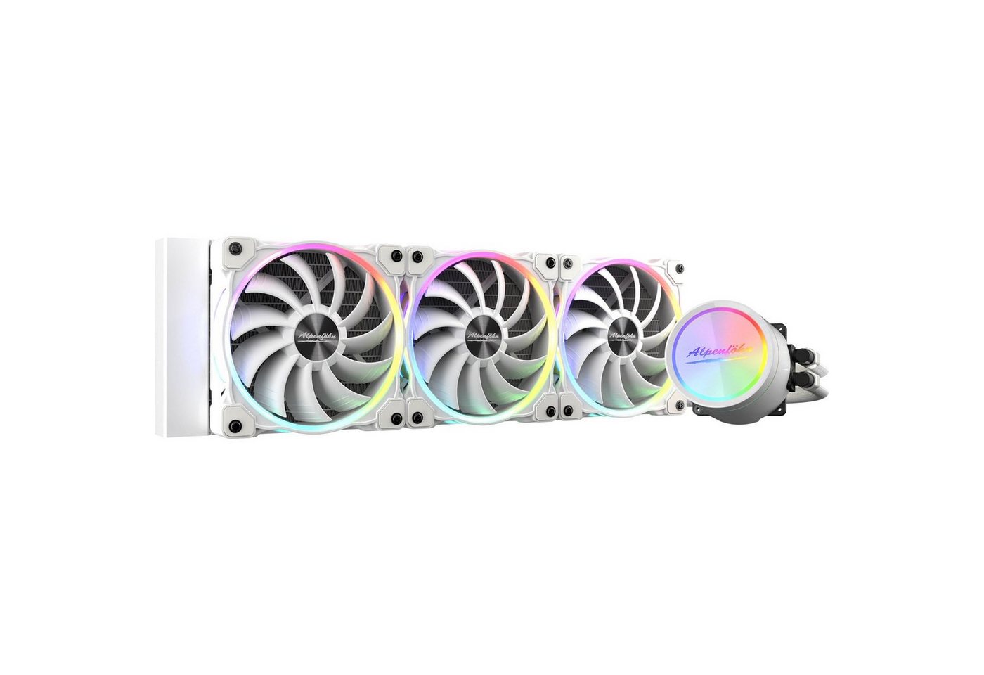 Alpenföhn Wasserkühlung Alpenföhn Gletscherwasser 360 White RGB 360mm Alpenföhn Wasserkühlung Alpenföhn Gletscherwasser 360 White RGB 360mm von Alpenföhn