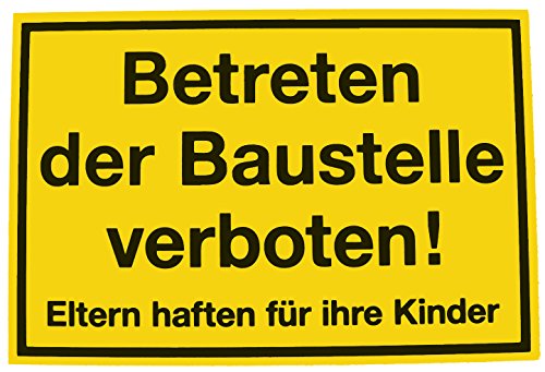 Betreten der Baustelle verboten von Alpertec
