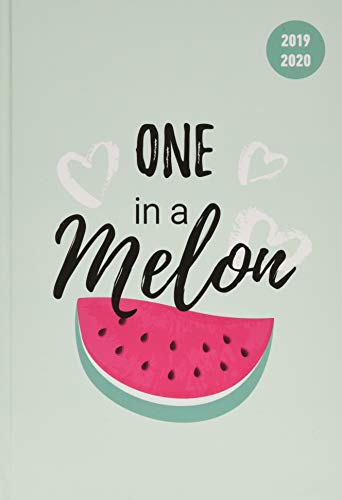 Collegetimer Melon 2019/2020 - Melone - Schülerkalender A5 (15 x 21) - Weekly - 224 Seiten - Terminplaner: One in a Melon. Terminplaner von Alpha Edition