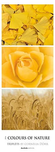 Colours of Nature - Triplets 2024 - Streifenkalender XXL 25x69 cm - Bildkalender im Hochformat - Naturkalender - Wandkalender - Wandplaner von Alpha Edition