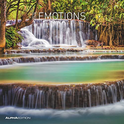 Emotions 2024 - Broschürenkalender 30x30 cm (30x60 geöffnet) - Kalender mit Platz für Notizen - Emotionen - Bildkalender - Wandplaner - Wandkalender von Alpha Edition