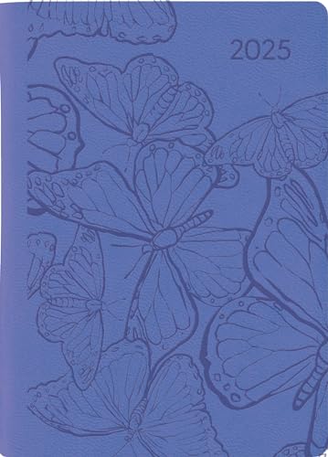 Ladytimer Mini Deluxe Lavender 2025 - Taschen-Kalender 8x11,5 cm - Tucson Einband - Motivprägung Spruch - Weekly - 144 Seiten - Alpha Edition von Alpha Edition