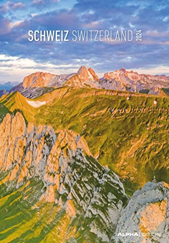 Schweiz 2024 - Bild-Kalender 23,7x34 cm - Switzerland - Regional-Kalender - Wandkalender - mit Platz für Notizen - Alpha Edition Schweiz 2024 - Bild-Kalender 23,7x34 cm - Switzerland - Regional-Kalender - Wandkalender - mit Platz für Notizen - Alpha Edition von Alpha Edition