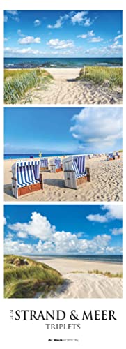 Strand & Meer Triplets 2024 - Streifenkalender XXL 25x69 cm - Bildkalender im Hochformat - Wandkalender - Wandplaner - Strandkalender - Deutsche Küsten Strand & Meer Triplets 2024 - Streifenkalender XXL 25x69 cm - Bildkalender im Hochformat - Wandkalender - Wandplaner - Strandkalender - Deutsche Küsten von Alpha Edition