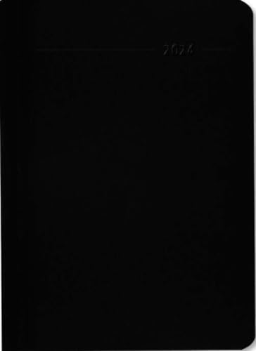 Wochenplaner XL Sydney Carbon 2024 - Büro-Kalender A5 - Cheftimer 17x24 cm - 1 Woche 2 Seiten - 144 Seiten - Alpha Edition von Alpha Edition