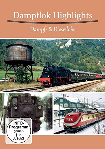 Dampflok Highlights - Dampf- & Dieselloks von Alpha Eisenbahn Film