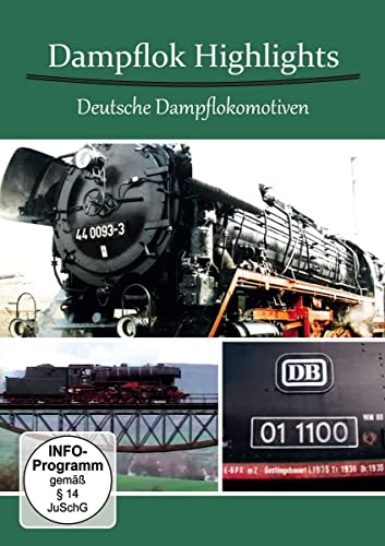 Dampflok Highlights - Deutsche Dampflokomotiven von Alpha Eisenbahn Film