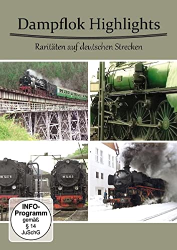 Dampflok Highlights-Raritäten auf Deutschen Streck von Alpha Eisenbahn Film