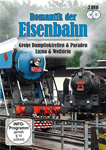 Romantik der Eisenbahn - Große Dampfloktreffen & Paraden Luzna & Wollstein [2 DVDs] von Alpha Eisenbahn Film