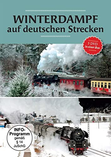 Winterdampf auf deutschen Strecken [5 DVDs] von Alpha Eisenbahn Film