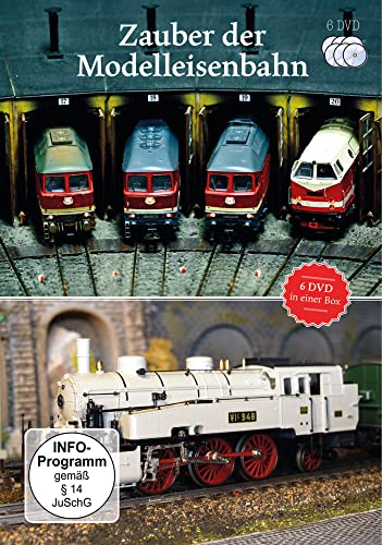 Zauber der Modelleisenbahn, 6 DVD von Alpha Eisenbahn Film