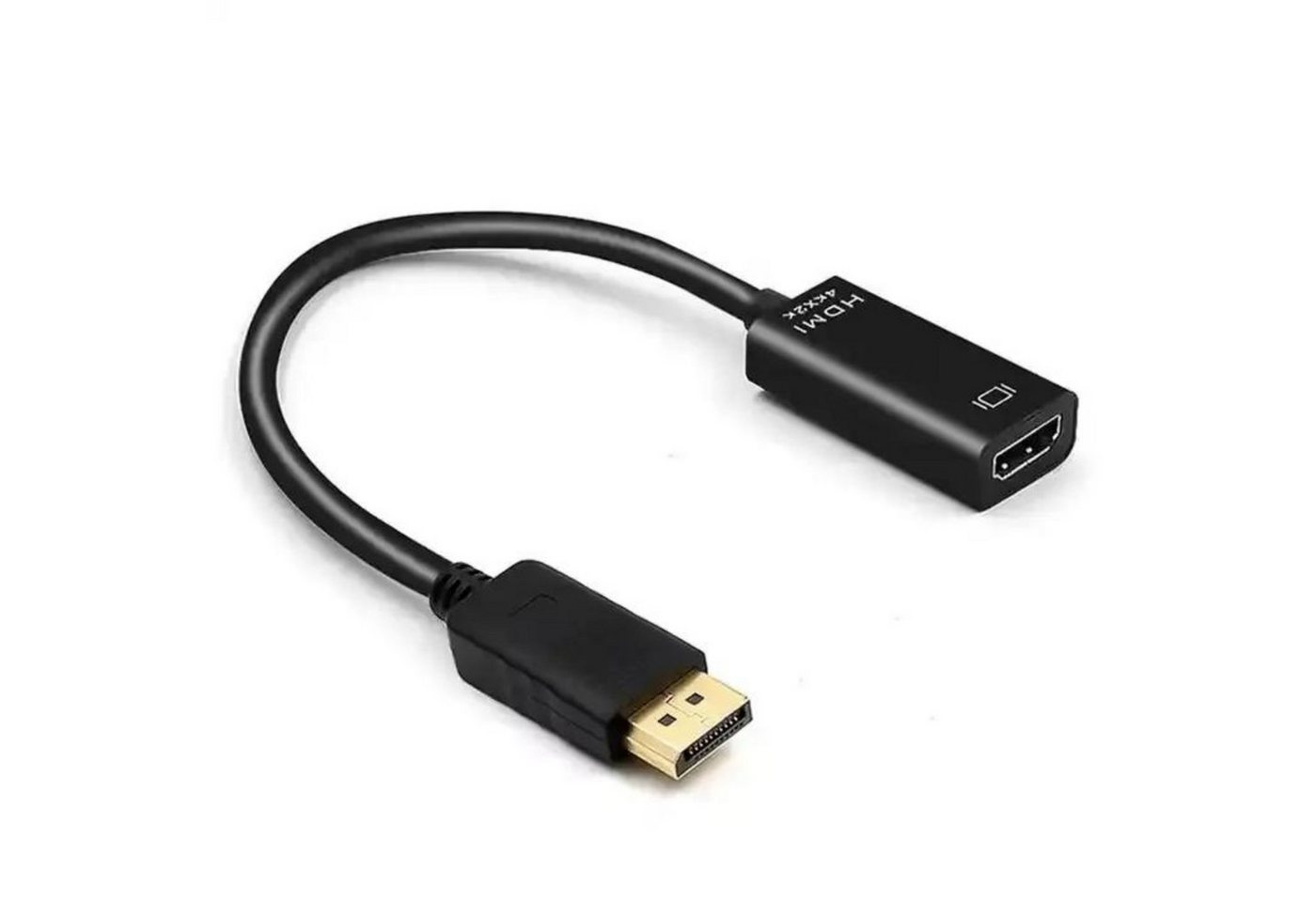 Alpha Electronics Audio- & Video-Adapter Computer-Adapter HDMI zu DisplayPort, 4k UltraHD, Monitor Adapter von Alpha Electronics