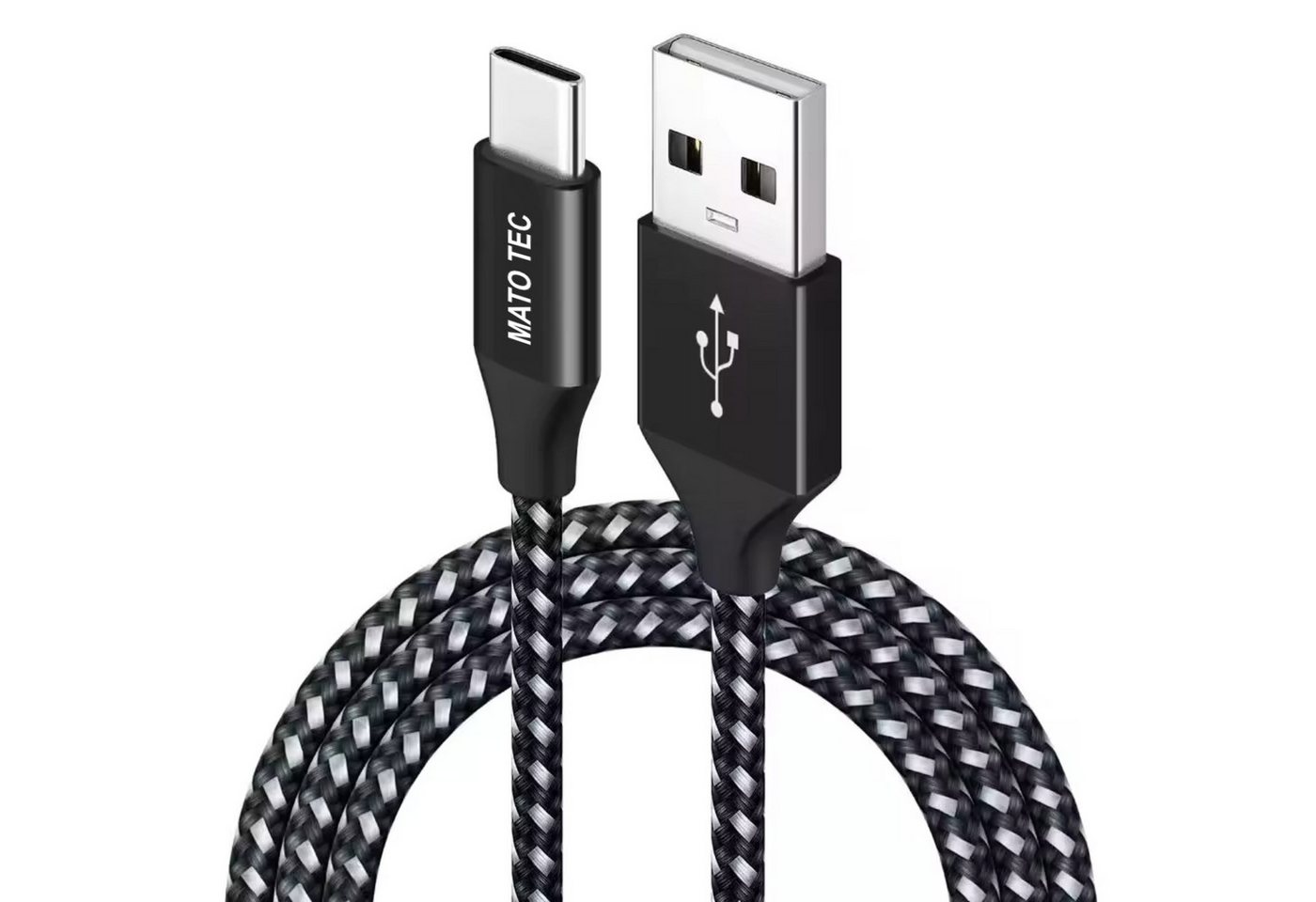 Alpha Electronics USB C Datenkabel SCHNELL Ladekabel für Samsung usw.- mehrere Längen USB-Kabel, USB-C, USB Typ A (100 cm) von Alpha Electronics