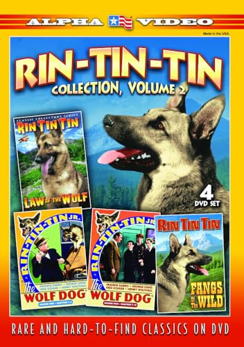 Rin Tin Tin Collection, Volume 2 (The Wolf Dog/Fangs of the Wild/Law of the Wolf) (4-DVD) von Alpha Video