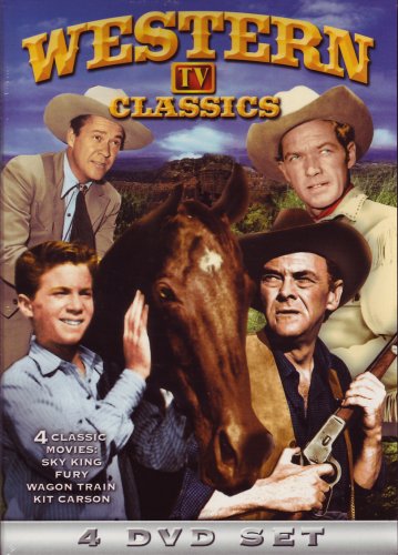 Western TV Classics: Sky King/Wagon Train/Fury/Adventures Of Kit Carson [DVD] [Region 1] [NTSC] von Alpha Video