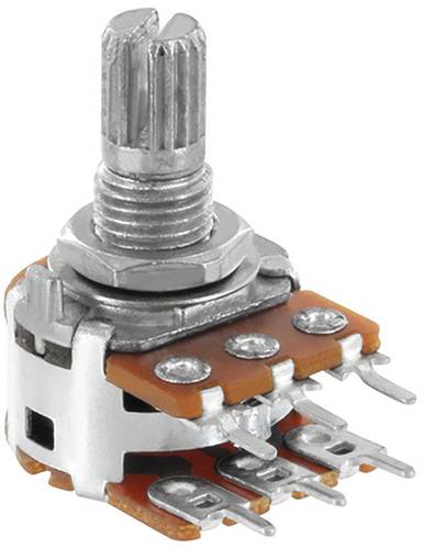 Alpha RV16A01F20KA50KM RV16A01F20KA50KM Dreh-Potentiometer Stereo 0.05W 50kΩ 1St. von Alpha