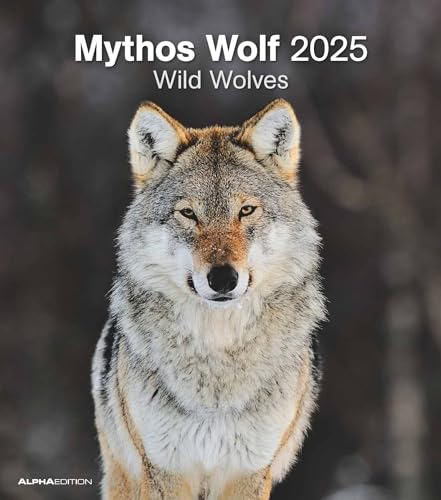 Mythos Wolf 2025 - Foto-Kalender - Wand-Kalender - 30x34: Wild Wolves von Alpha