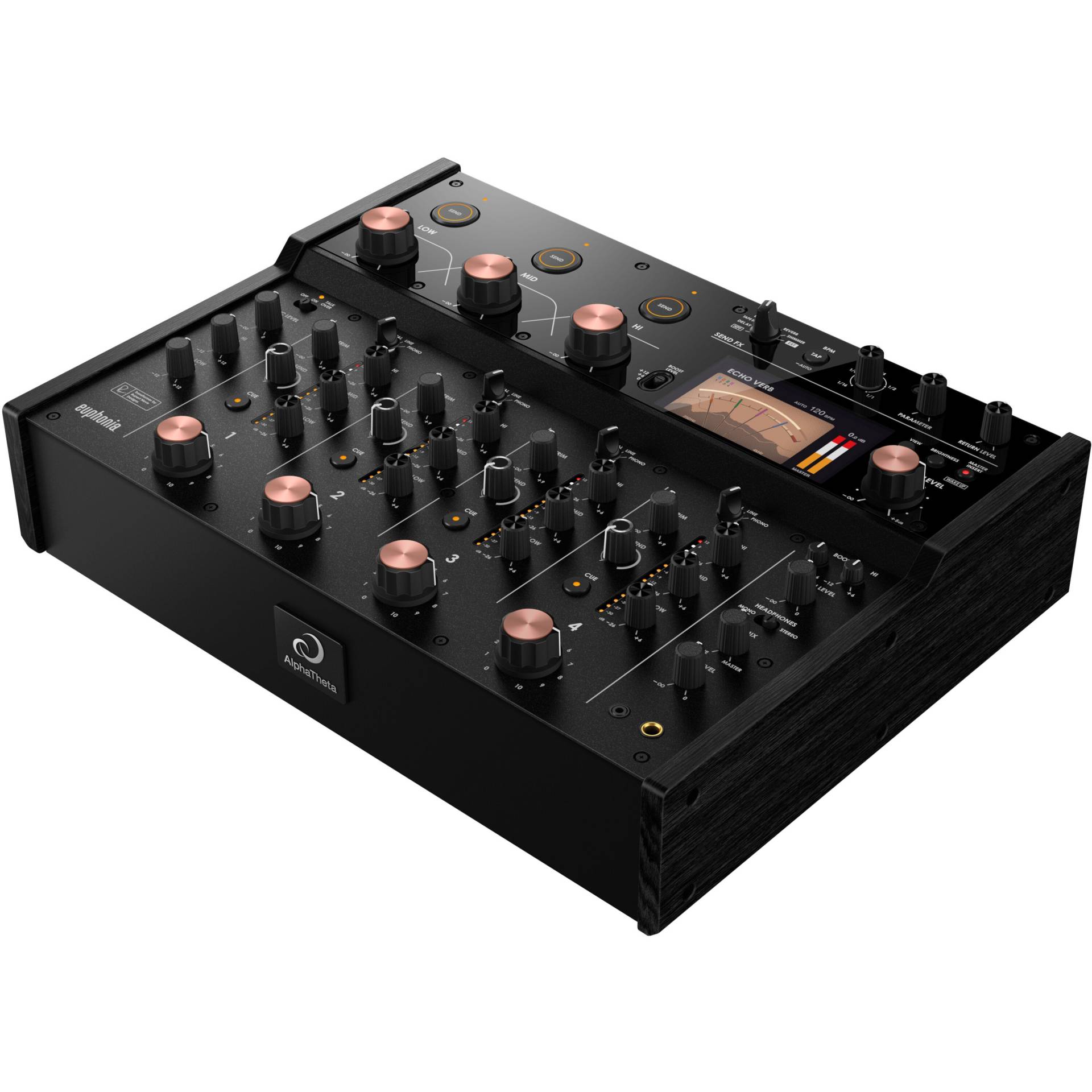 AlphaTheta Euphonia 4-Channel Rotary Mixer von AlphaTheta