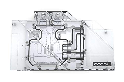 Alphacool 11752 Eisblock Aurora Plexi GPX-A AMD Radeon 5700 XT Powercolor Red Devil Wasserkühlung GPU - Kühler von Alphacool