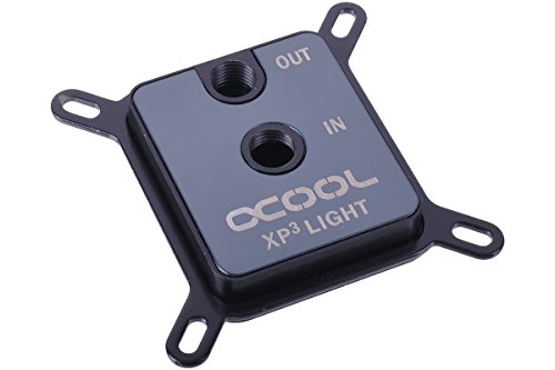 Alphacool 12164 NexXxoS XP³ Light - Black V.2 - Intel/AMD Wasserkühlung CPU - Kühler von Alphacool