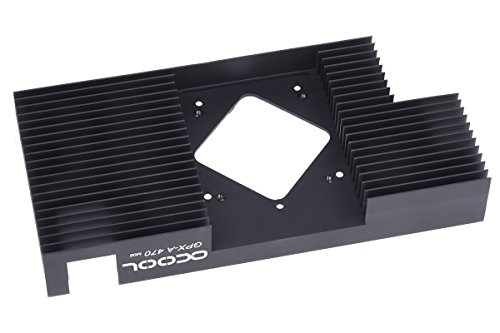 Alphacool 12891 Upgrade-Kit für NexXxoS GPX - AMD R9 470 M05 - Schwarz (ohne GPX Solo) Wasserkühlung GPU - Kühler von Alphacool