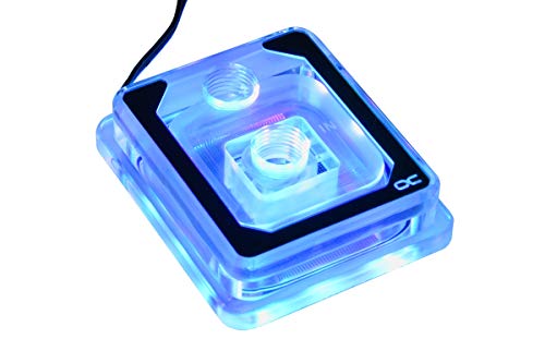 Alphacool 12955 Eisblock Aurora XP³ Light - Acryl CPU-Kühler transparent von Alphacool