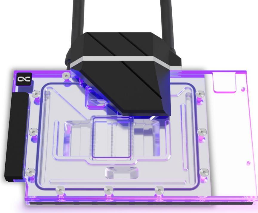 Alphacool 13494 - Wasserblock - Acryl - Messing - Kupfer - Nylon - Edelstahl - Schwarz - Transparent - 1/4 - 60 °C - 12 cm (13494) von Alphacool