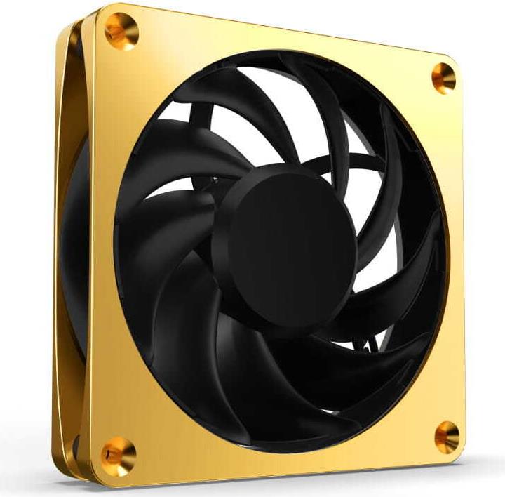 Alphacool 13856. Typ: Lüftermodul, Material: Kunststoff, Produktfarbe: Schwarz, Gold. Gewicht: 320 g. Menge pro Packung: 1 Stück(e). Ventilatoren Spannung: 12 V (13856) von Alphacool